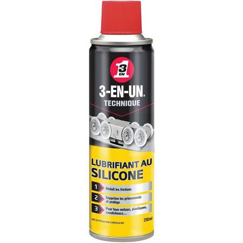 Lubrifiants Silicone En Aérosol 250 Ml