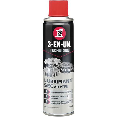 Lubrifiants Sec Au Ptfe 250 Ml
