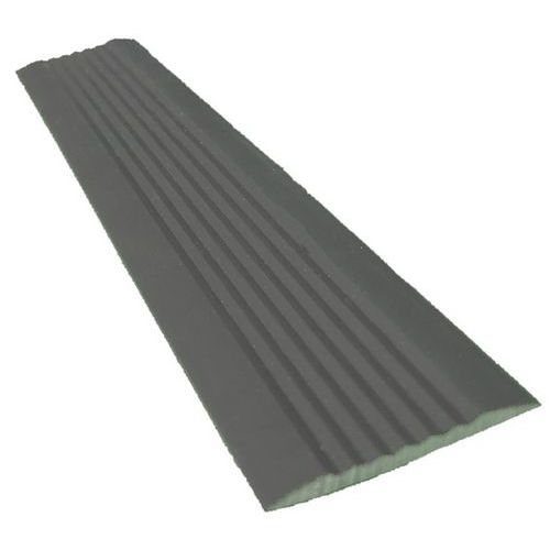 Wattelez - Nez de marche plat souple L.1500 mm Gris - Intérieur/Extérieur - 52 mm Largeur - Accessibilité