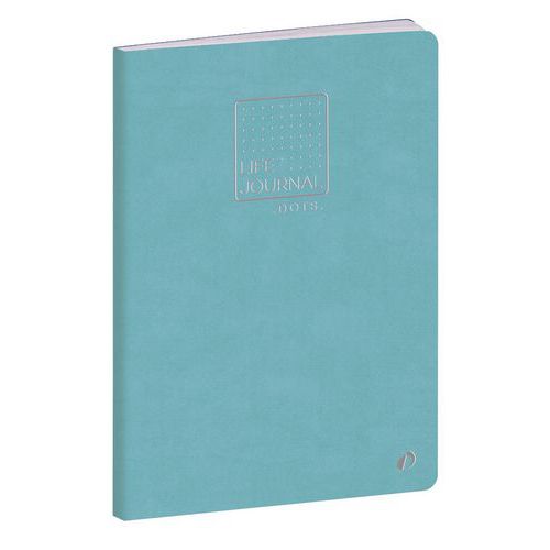 Carnet 21 Dots Lj Slim Vert Eau