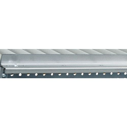 Somefi - Guide pour convoyeur gravitaire à rouleaux - Longueur 2000 mm, Acier, Hauteur 40 mm, 3 ans Garantie