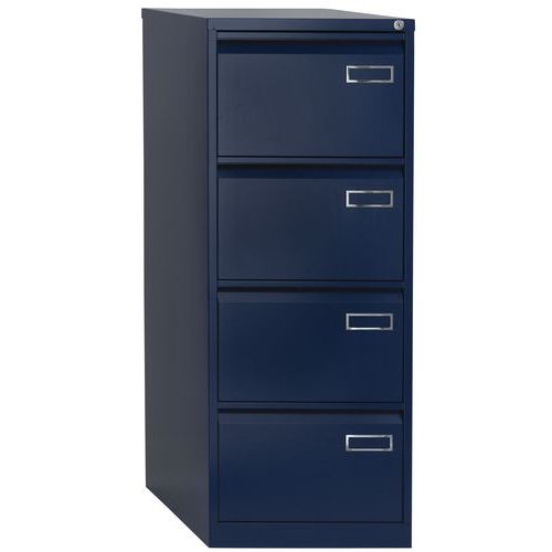 Classeur Pour Dossiers Suspendus 4 Tiroirs Noir - Manutan