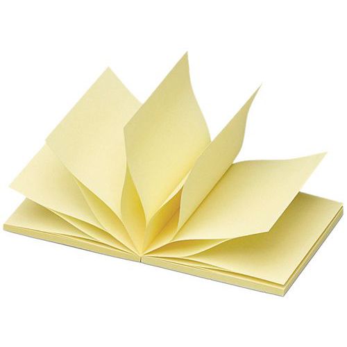 Z-notes Eco Pliage En Z Jaune