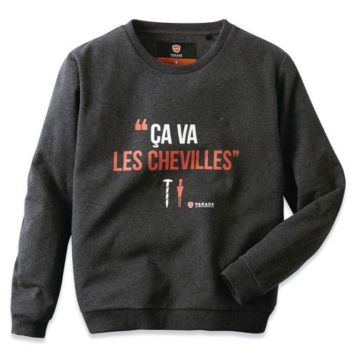 Sweat à Message Homme Csweat Taille: Xxl Anthracite