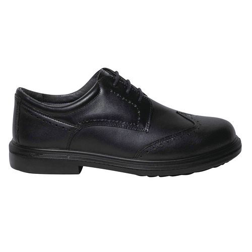 Parade - Chaussures de sécurité S1P Epoka Homme - Pointure 43 Noir - Cuir Pleine Fleur, Antistatique, Résistantes Hydrocarbures