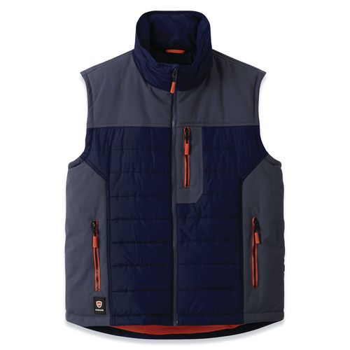 Doudoune Sans Manche De Travail Homme Xxxl Bleu Foncé