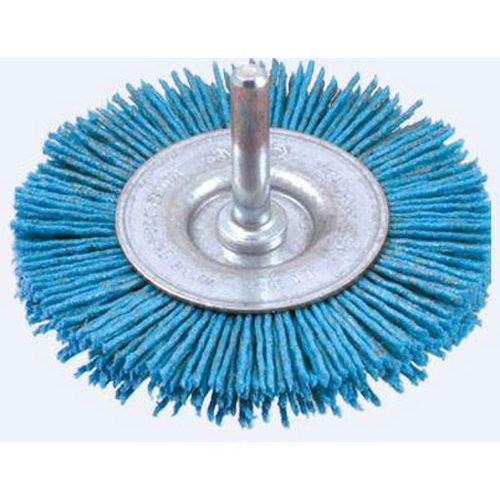 Brosse Circulaire Dia.75 Fil Abrasif Grain F In
