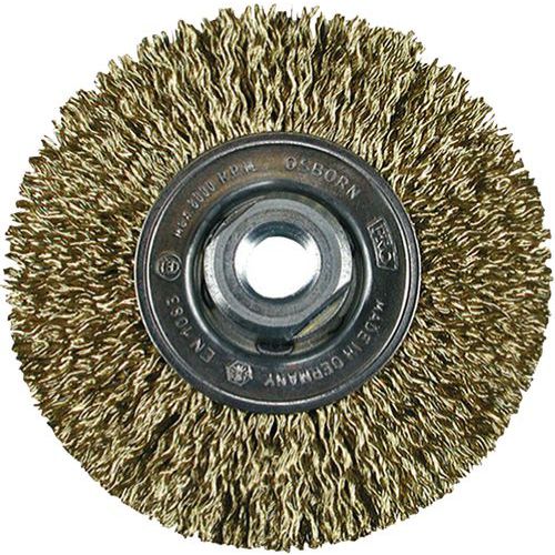 Brosse Circulaire Dia. 115 X Ã‰p. 12 X M14 X Fil Acier Cablé
