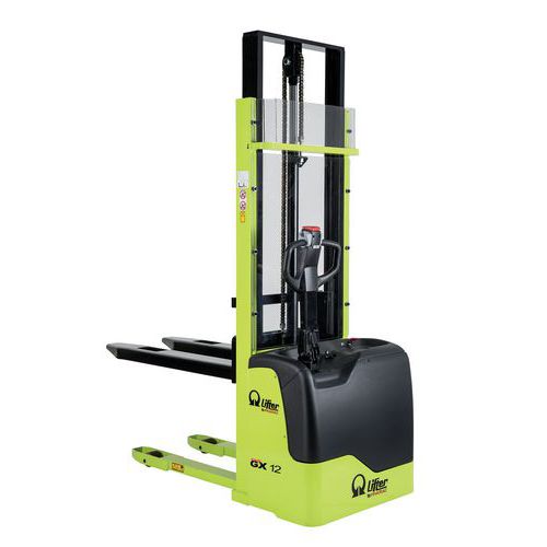 Gerbeur électrique ergonomique GX - Capacité 1200kg Gerbeur électrique ergonomique GX - Capacité 1200kg