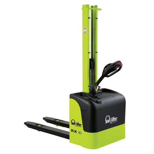 Gerbeur électrique ergonomique RX - Capacité 1000kg Gerbeur électrique ergonomique RX - Capacité 1000kg