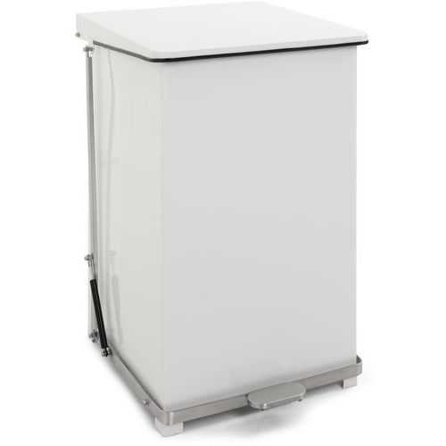 Conteneur à Pédale Industriel 152l Blanc