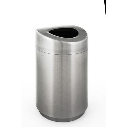 Poubelle à Grande Capacité Inox Mat Stdd