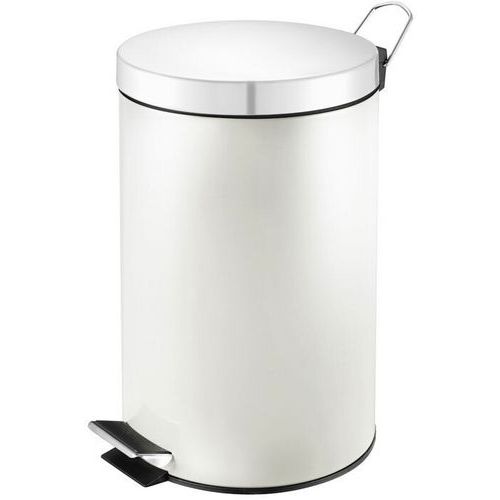 Poubelle Pour Sanitaire à Pédale 3l Blanc