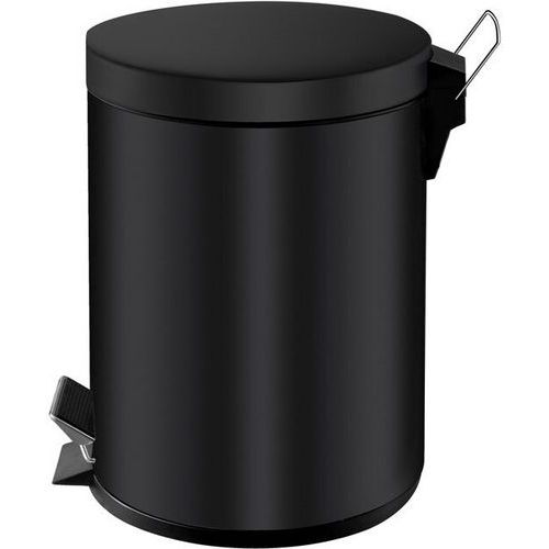 Poubelle Pour Sanitaire À Pédale 5l Noir