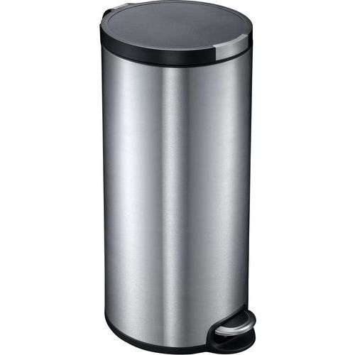 Poubelle À Pédale Artistic 30l Inox Mat