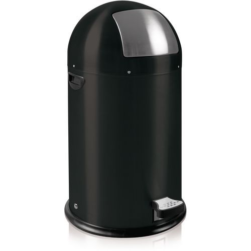 Poubelle Kickcan 33l Noir Mat