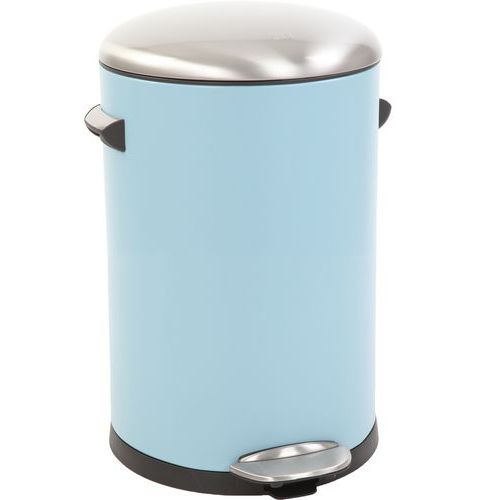 Poubelle à Pédale Belle Deluxe 12 L Bleu Clair- Eko