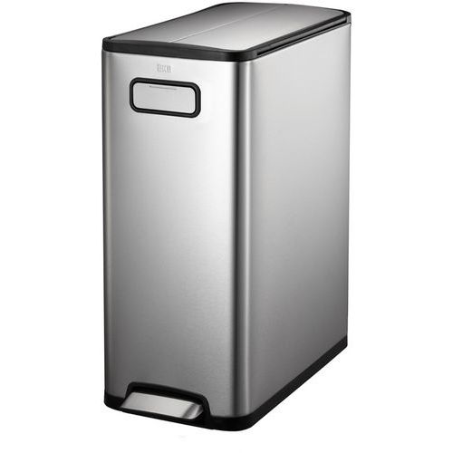 Poubelle Ecofly Step Bin 45l Inox - Eko