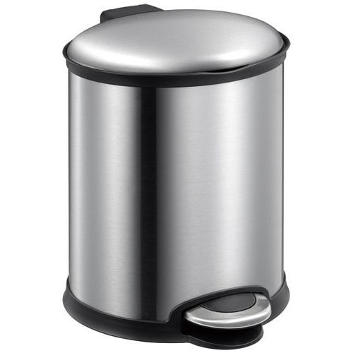 Poubelle Ellipse Step Bin 6l Inox - Eko