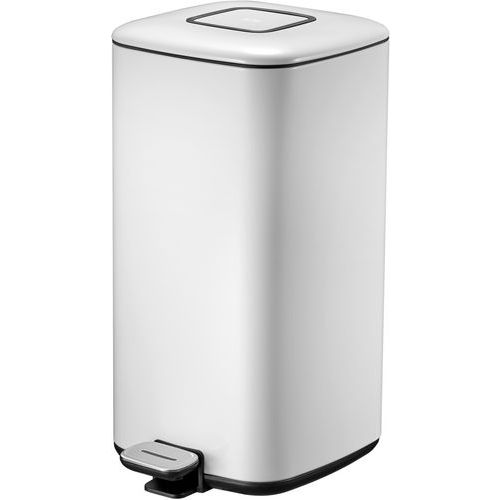 Poubelle Regent Step Bin 20l Blanche - Eko