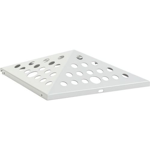 Tête Argent Pour Poubelle-cendrier Ouverte