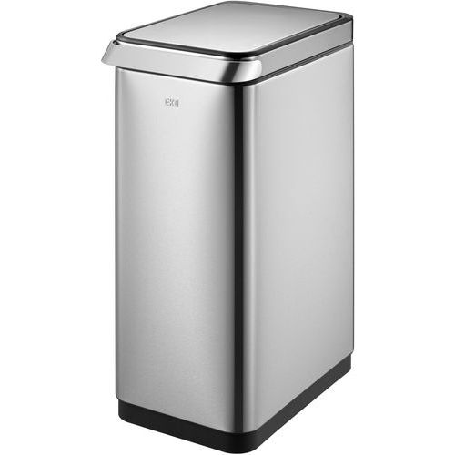 Poubelle Touch Bar 30 L Eko Inox Mat