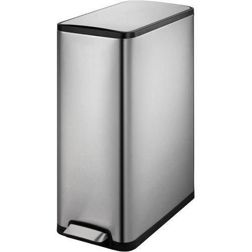 Poubelle à Pédale Ecoslim 45 Ltr Eko Mat / Inox Brossé