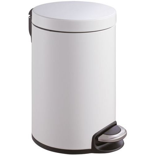 Poubelle à Pédale Serene 20 Ltr Eko Blanc