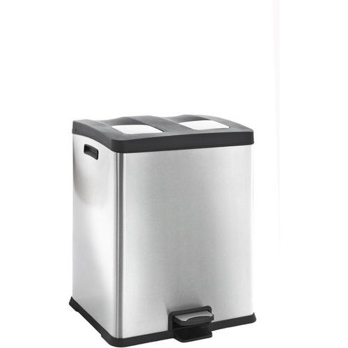 Rejoice Step Bin 2 X 30l Inox Mat