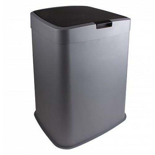 Poubelle 70 L V-part Gris/noir