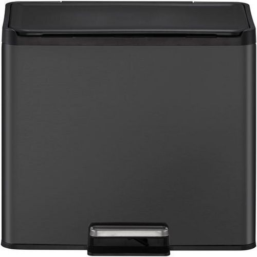 Poubelle à Pédale Essential Recycler Step Bin 20+9 L Noir