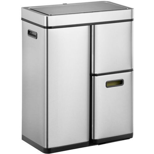 Poubelle Élégante Mirage Plus Sensor Recycler 30+15+15 L