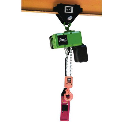 Palan électrique Portable 500 Kg - Grue De Levage 1500W, Câble Acier 7.6 M, Pour Voiture, Atelier, Bateau, Rénovation