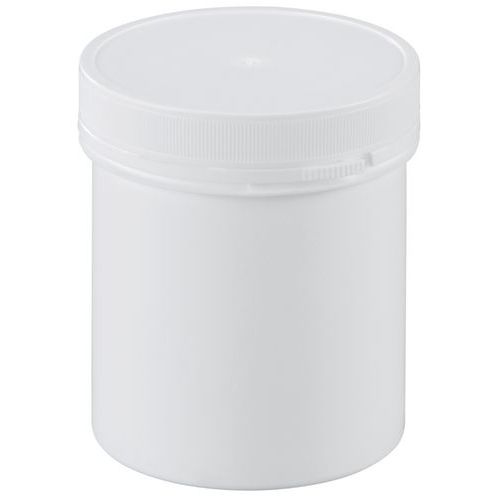 Pot Cylindrique 250ml Polypropylène - Couvercle Vissant Inviolable - Usage Alimentaire - Recyclable