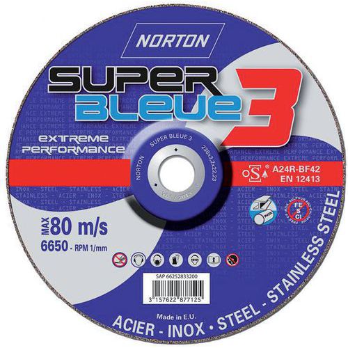 Meule A Moyeu Deporte 230 X 25 X 22 23 Bda 24 Sb2