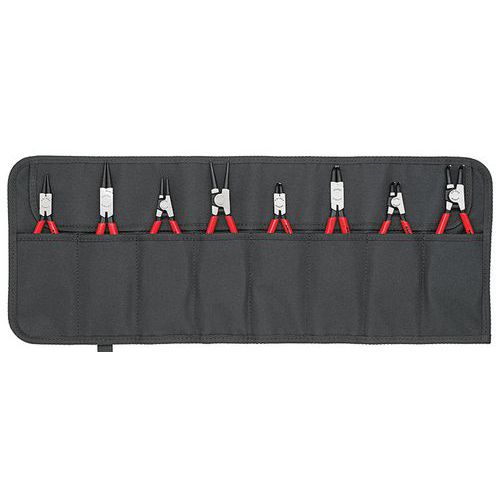 Jeu de 8 pinces pour circlips - 00 19 58 V01_Knipex Jeu de 8 pinces pour circlips - 00 19 58 V01_Knipex