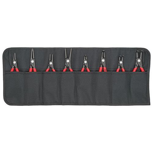 Jeu de 8 pinces pour circlips - 00 19 58 V02_Knipex Jeu de 8 pinces pour circlips - 00 19 58 V02_Knipex