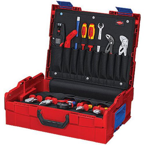 Valise L-boxxÂ® Knipex electro 63 Pièces - Dimensions 445x358x152mm