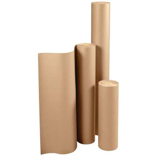 Rouleau de papier kraft brun grande largeur - 160cm x 300m - 72g/m²