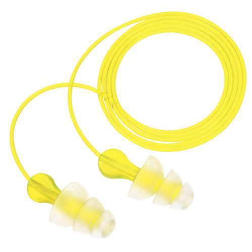 3m 100 Bouchons D'oreilles Réutilisables Tri-flange 3M