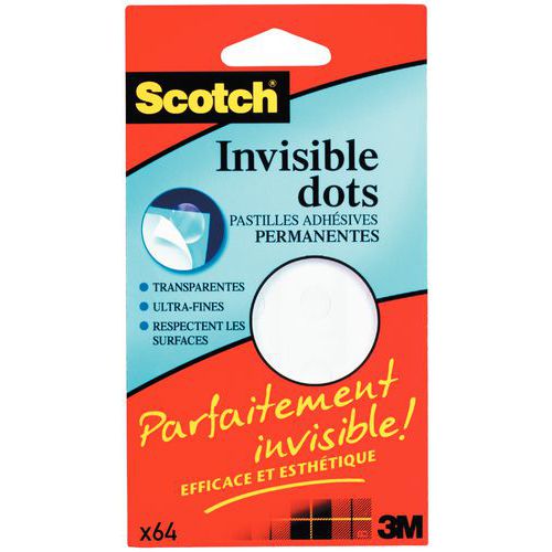 Pastilles Adhesives Transparentes F Ixe Tout