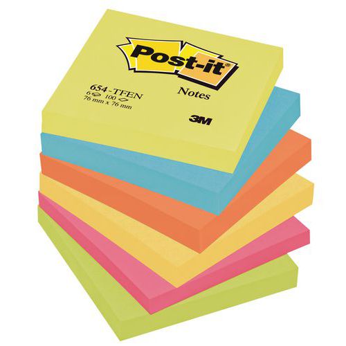 Note couleur Postit Manutan.fr