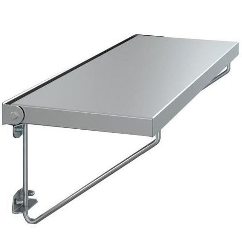 Hupfer - Tablette frontale inox pour chariot SPA et SPTW - Ergonomique et Éco-responsable