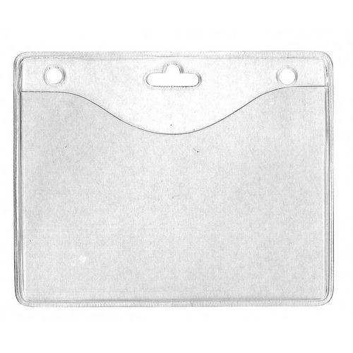 Porte-badge Souple Renforcé - Horizontal