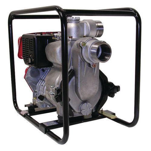 Tsurumi - Motopompe essence TED2 80H - 120 L/min - 26m refoulement - 8cv - Granulométrie 35mm
