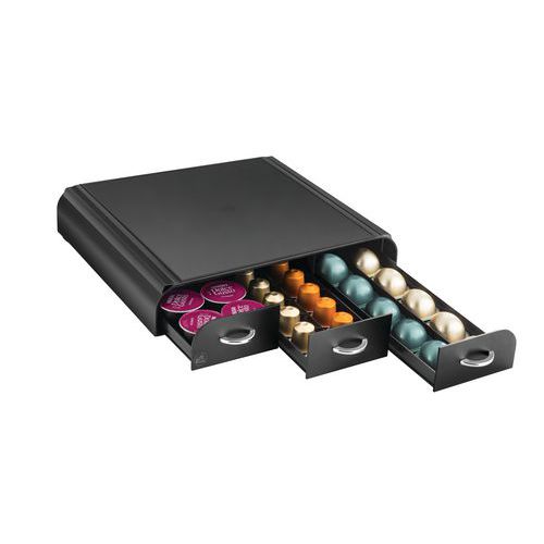 Accessoire Machine Café Organisateur Dosettes Café CEP - 3 Tiroirs Accessoire Machine Café Organisateur Dosettes Café CEP - 3 Tiroirs