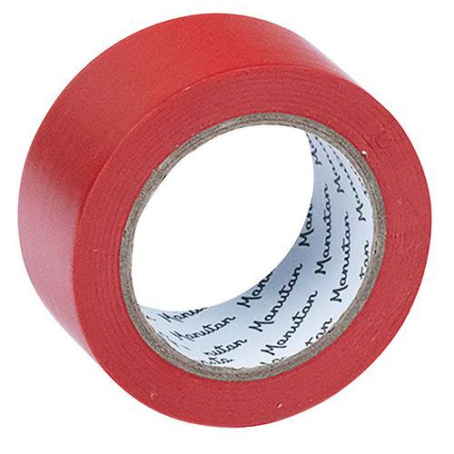 Ruban De Marquage Au Sol 0.14mmx50mmx33m Rouge Manutan