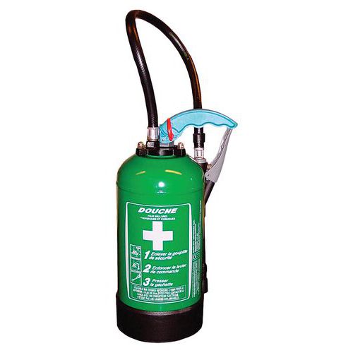 Trionyx - Douche portative autonome 6L - 4kg à vide - Idéale urgence et premiers secours