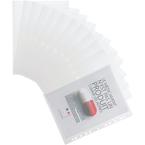 Enveloppe Perforée Scratch - A4 - Paysage - Incolore