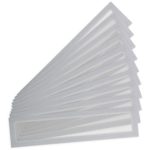 10 Cadres En-tête Magneto Pro - Magnétique - A4 / A3 - Gris